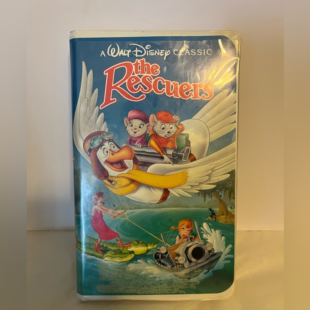VINTAGE DISNEY MOVIE THE RESCUERS 1991 VHS